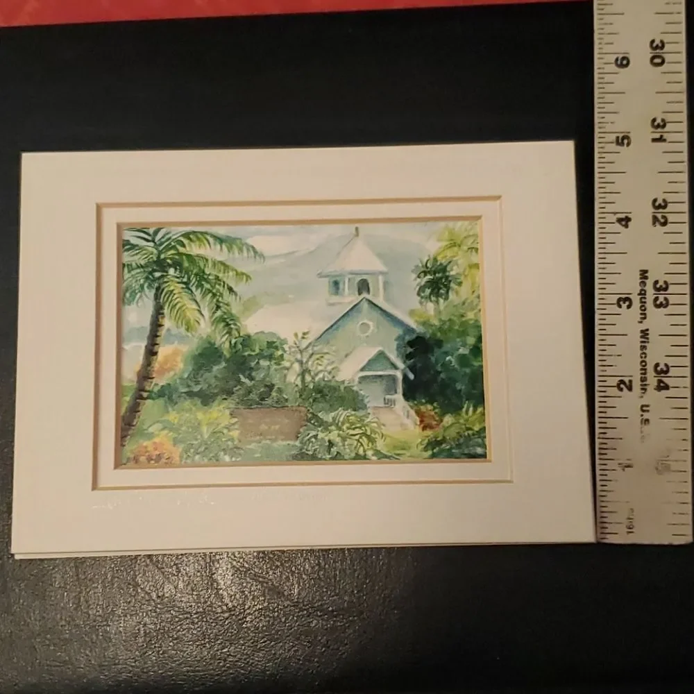 Lahuiokalani Church Kaanapali Maui Hi Print